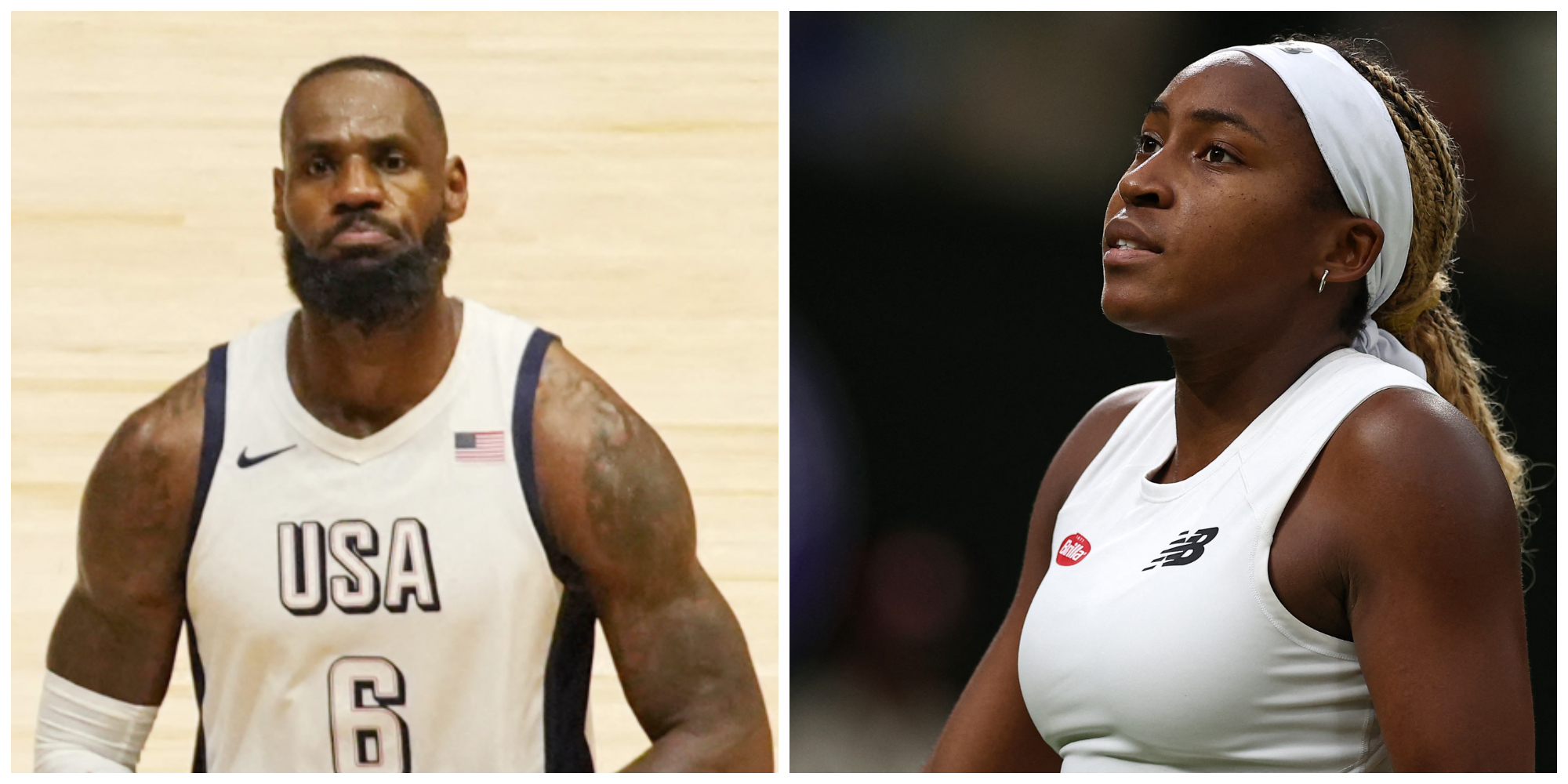 LeBron James et Coco Gauff porte-drapeaux de la délégation américaine