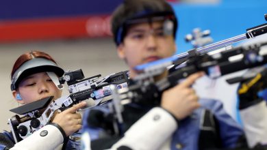 Le Kazakhstan remporte sa première médaille des Jeux, le bronze, en tir à la carabine