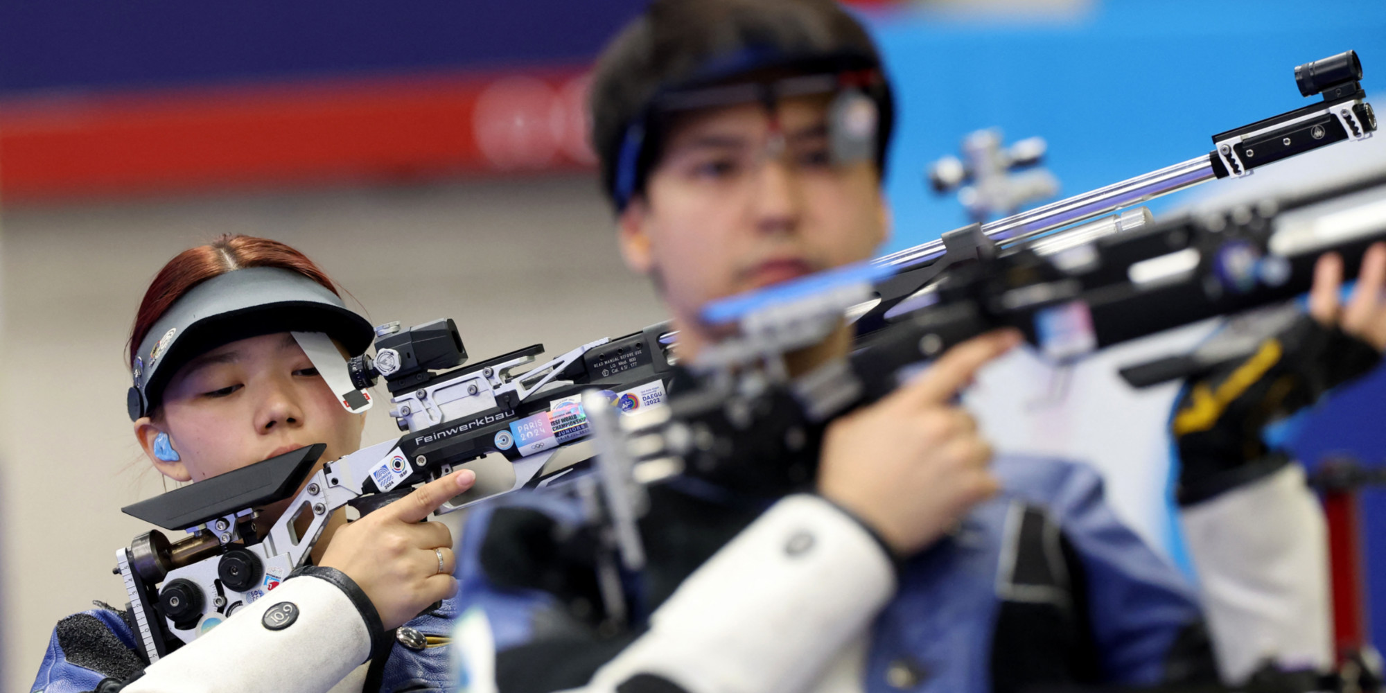 Le Kazakhstan remporte sa première médaille des Jeux, le bronze, en tir à la carabine