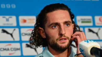 Adrien Rabiot probablement « trop court » pour Lyon-Marseille dimanche