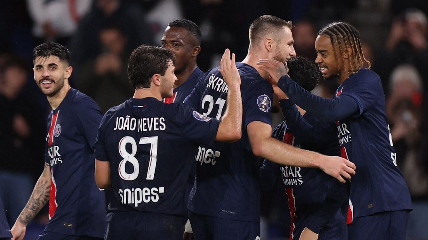 malgré une équipe remaniée, le PSG s’impose sans trembler contre Strasbourg