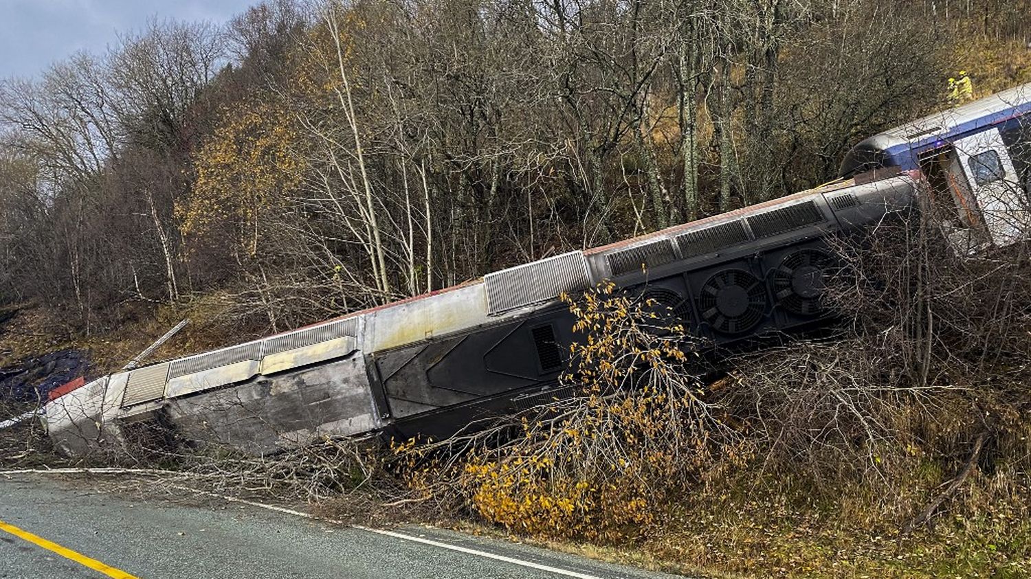 En Norvège, le déraillement d’un train fait un mort et quatre blessés