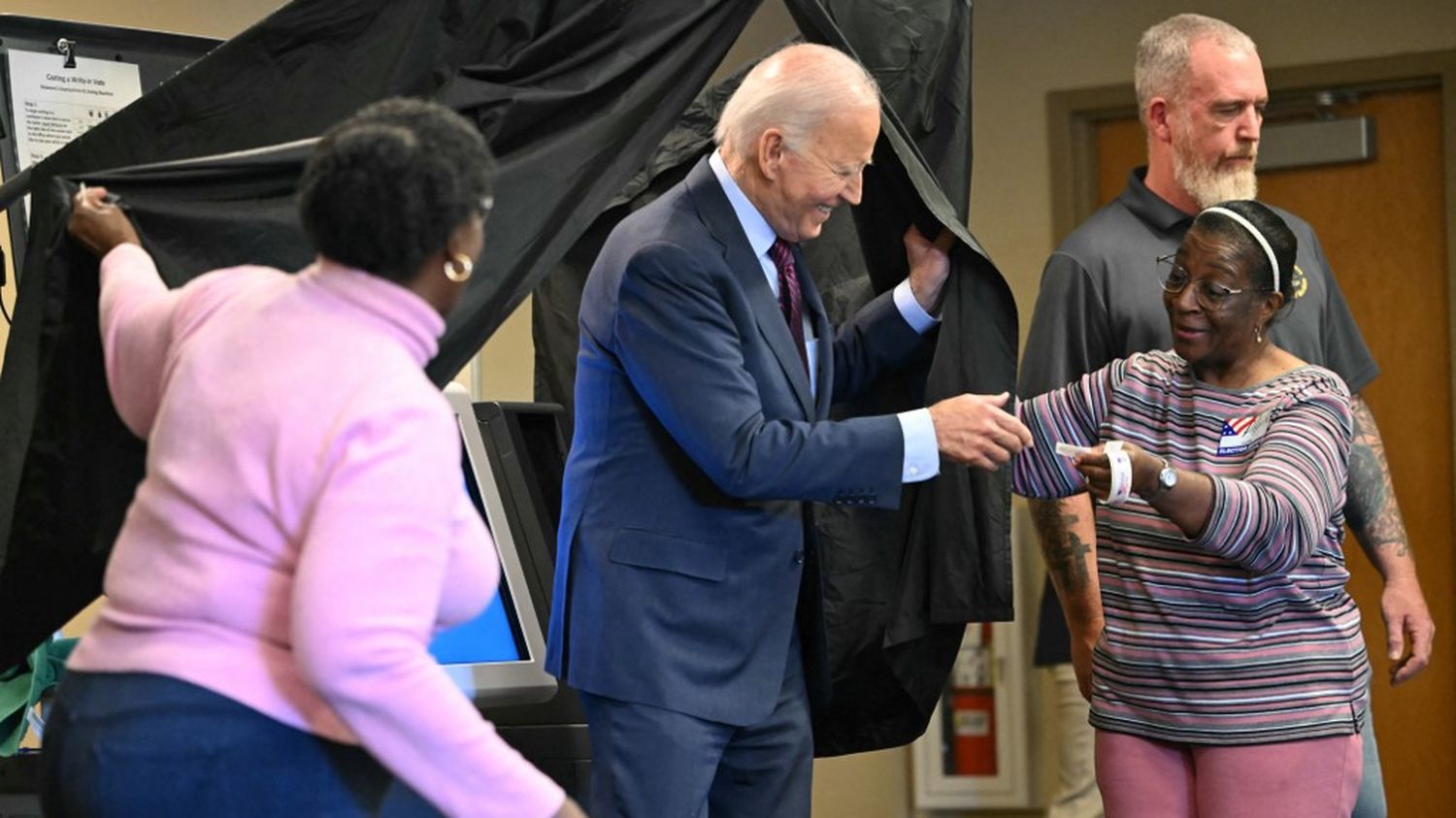 Joe Biden a voté tôt