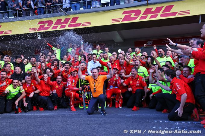 Formule 1 | Sainz revient sur sa victoire très émouvante avec Ferrari au Mexique