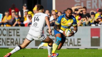 Hamdaoui et Raka absents plusieurs semaines pour Clermont (Rugby)