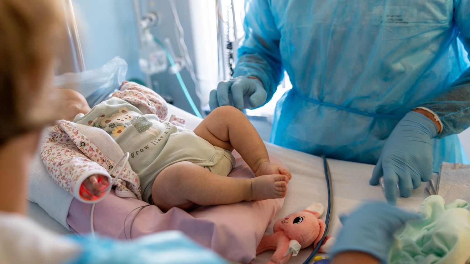 Les premières secousses de l’épidémie annuelle de bronchiolite constatées en France, rapporte l’agence santé publique