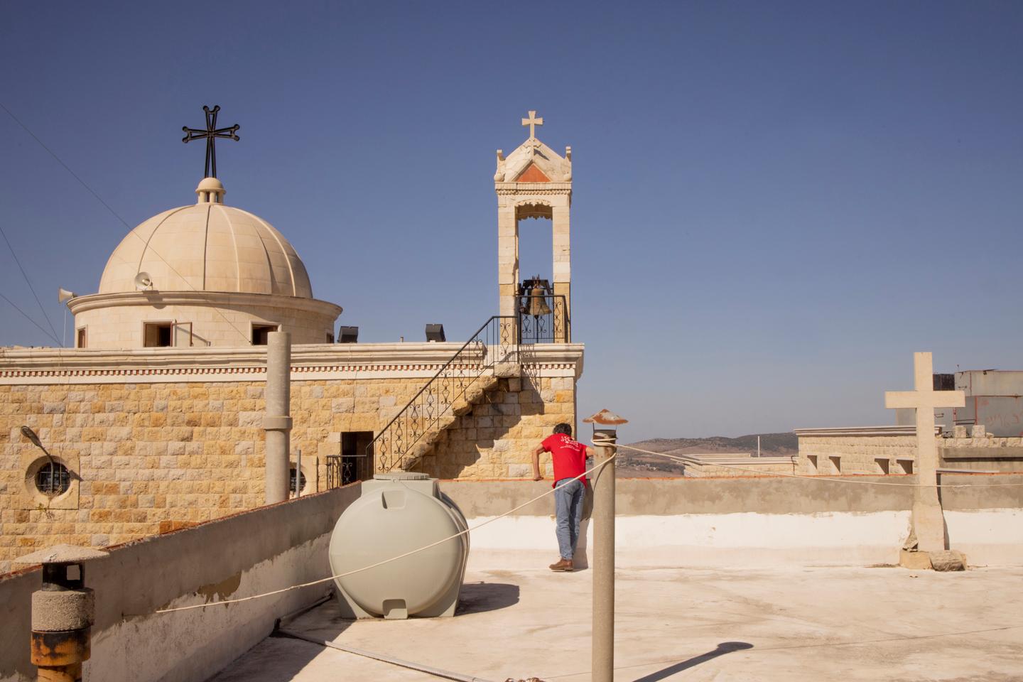 Qlayaa, village chrétien libanais, épargné par Israël