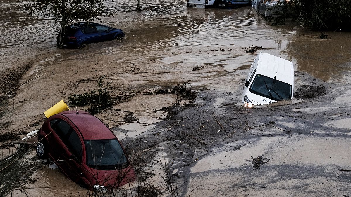 Vidéo. Aucun commentaire. Le sud de l’Espagne ravagé par des inondations