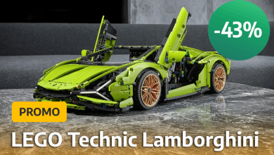 Prix ​​fou sur le set LEGO Technic Lamborghini Sián FKP 37 grâce à une promotion de -43% !