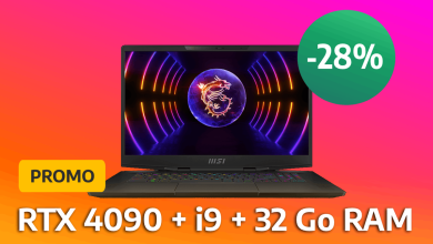 Ce monstrueux ordinateur portable gamer doté d’une RTX 4090 et d’un Core i9 est à -28% chez la Fnac !