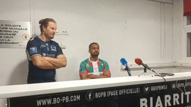 VIDÉO. Pro D2 : quand un joueur du SU Agen devient le traducteur d’un joueur de Biarritz en conférence de presse