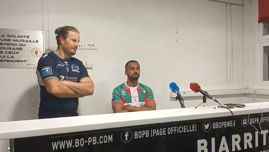 VIDÉO. Pro D2 : quand un joueur du SU Agen devient le traducteur d’un joueur de Biarritz en conférence de presse