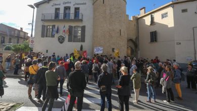 Les héritiers de José Bové ? Une centaine de manifestants contre le projet d’installation d’un McDonald’s près de Perpignan