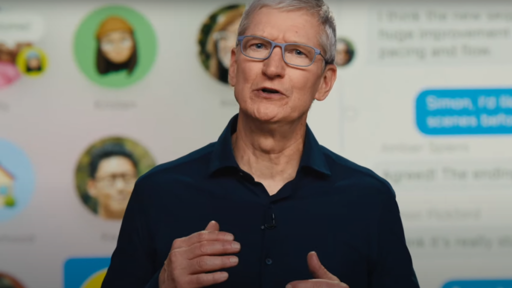 Le culot de Tim Cook : voici sa réponse lorsqu’on lui dit qu’Apple est en retard en matière d’IA