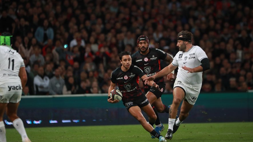 Top 14 – Notes de Toulouse – Toulon : Un Ange Capuozzo plane dans le ciel toulousain, les arrières toulonnais se noient