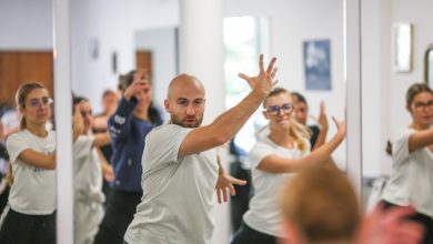 « Je me sens tellement bien à Perpignan que notre enfant naîtra ici dans quelques jours », annonce François Alu, ancien danseur Étoile à l’Opéra de Paris.