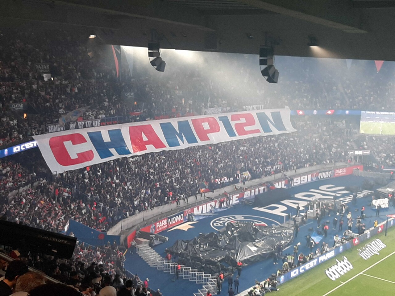 Chants homophobes pendant le match du PSG