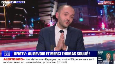 «Je pars le cœur lourd» : ému, le journaliste politique Thomas Soulié fait ses adieux à BFMTV