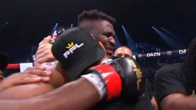 Francis Ngannou gagne par KO. en trois minutes pour son retour en MMA avec le PFL