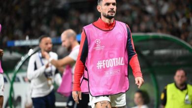 Rémy Cabella (Lille) est blessé à la cuisse droite contre l’Atlético de Madrid