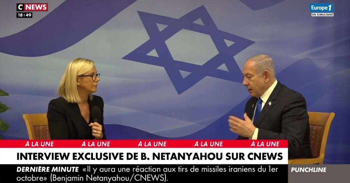 « J’apprécie que CNews et Europe 1 se battent pour la civilisation judéo-chrétienne » : Face à Laurence Ferrari, Benyamin Netanyahu félicite la ligne éditoriale du média du groupe Bolloré