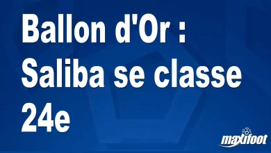 Ballon d’Or 2024 : Saliba se classe 24ème – Barça