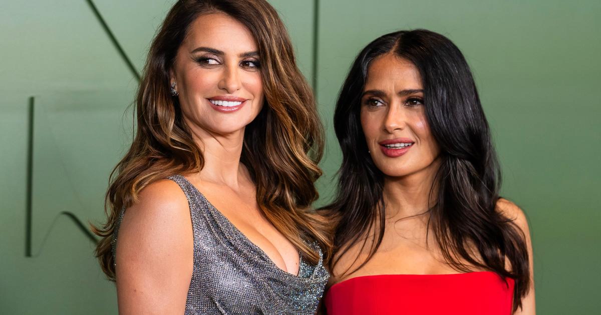 Penélope Cruz à New York pour soutenir son amie Salma Hayek récompensée pour son altruisme