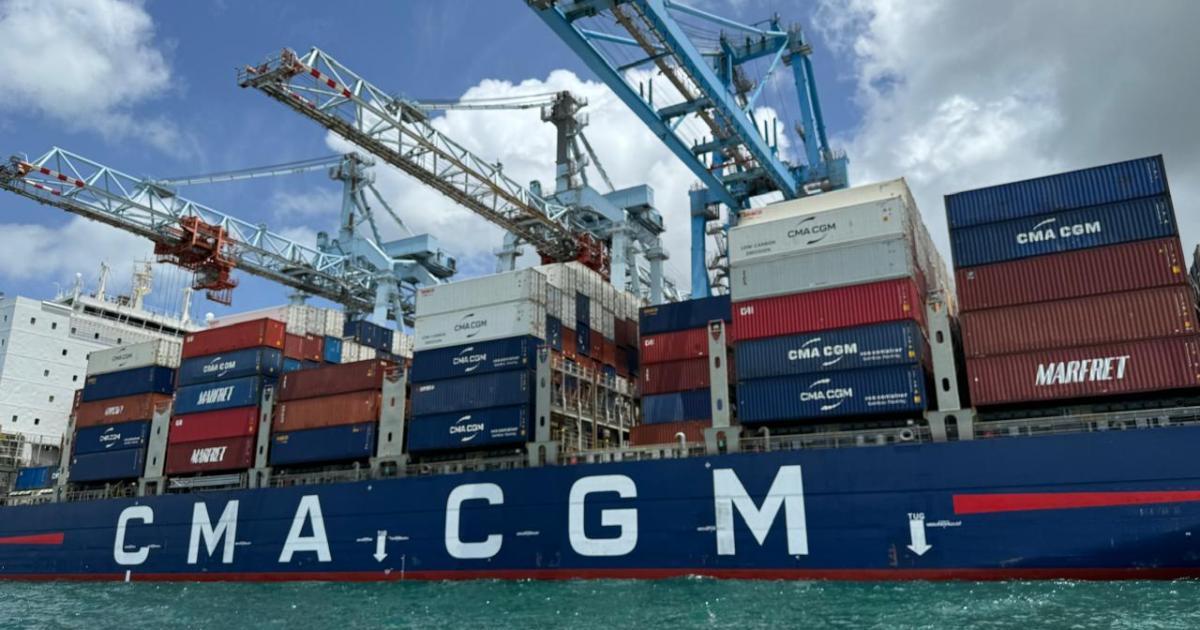 Menaces de la CMA-CGM, l’avenir du projet de hub portuaire antillais remis en question ?