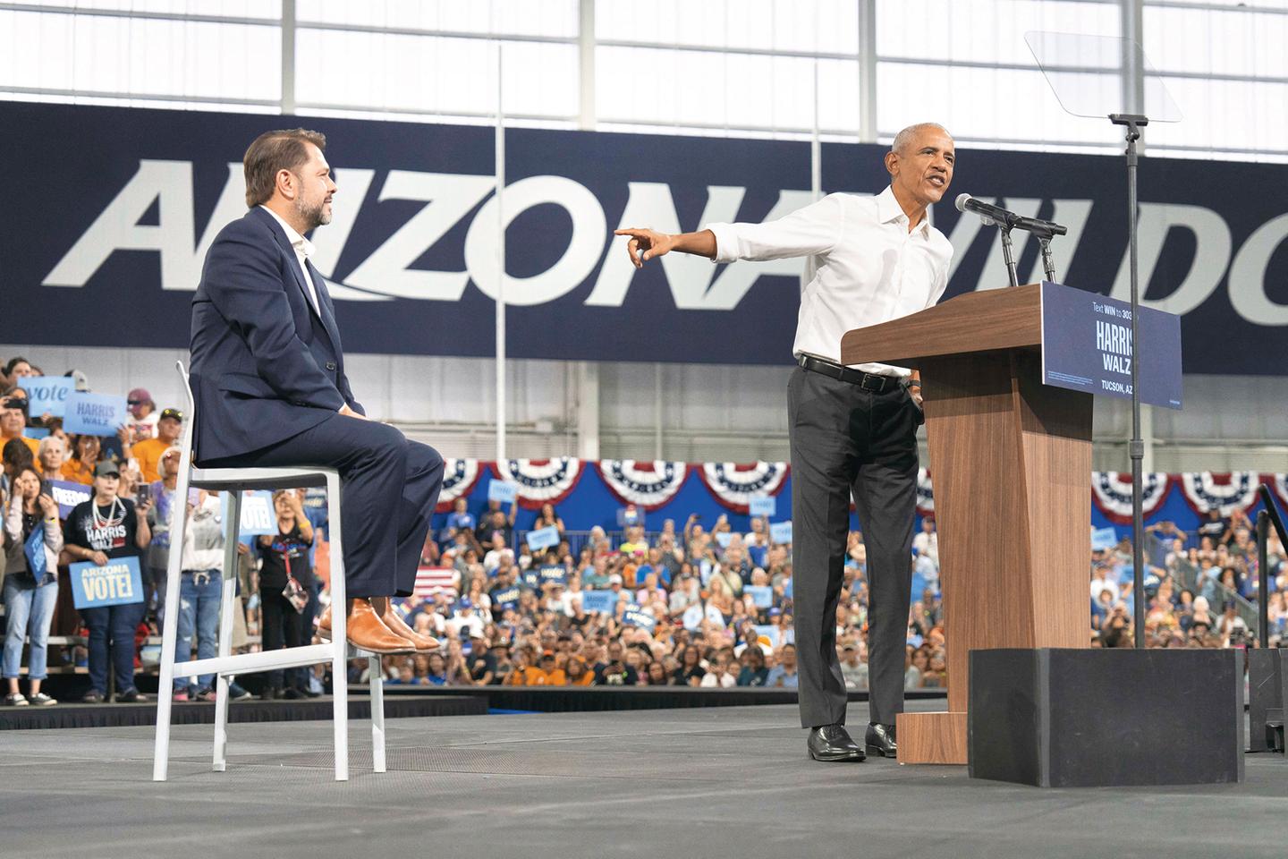 Barack Obama en meeting, c’est peut-être un détail pour vous…