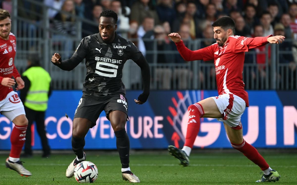 «Pendant les dix premières minutes, j’ai un peu avalé la trompette», confie Pierre Lees-Melou après Brest-Rennes