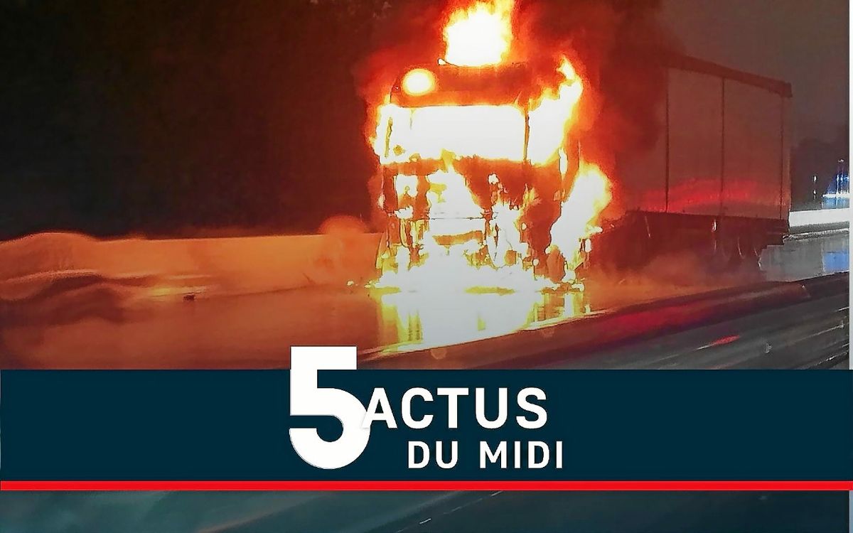 Camion en feu sur la RN12, phare cassé à Ouessant, coups de feu à Rennes et Morlaix : le point de midi