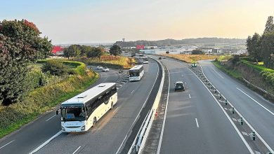 Bus, police… Comment la RN12 se prépare au flux de supporters brestois se dirigeant vers Guingamp