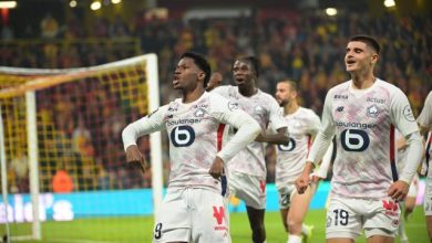 Lille arrache le derby à Lens dans le temps additionnel