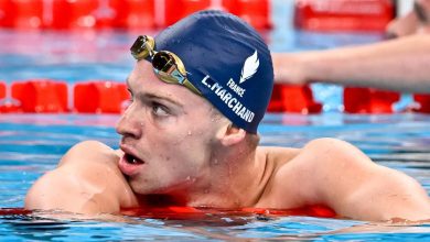 victoire et record de France du 400 m 4 nages pour Léon Marchand à Incheon