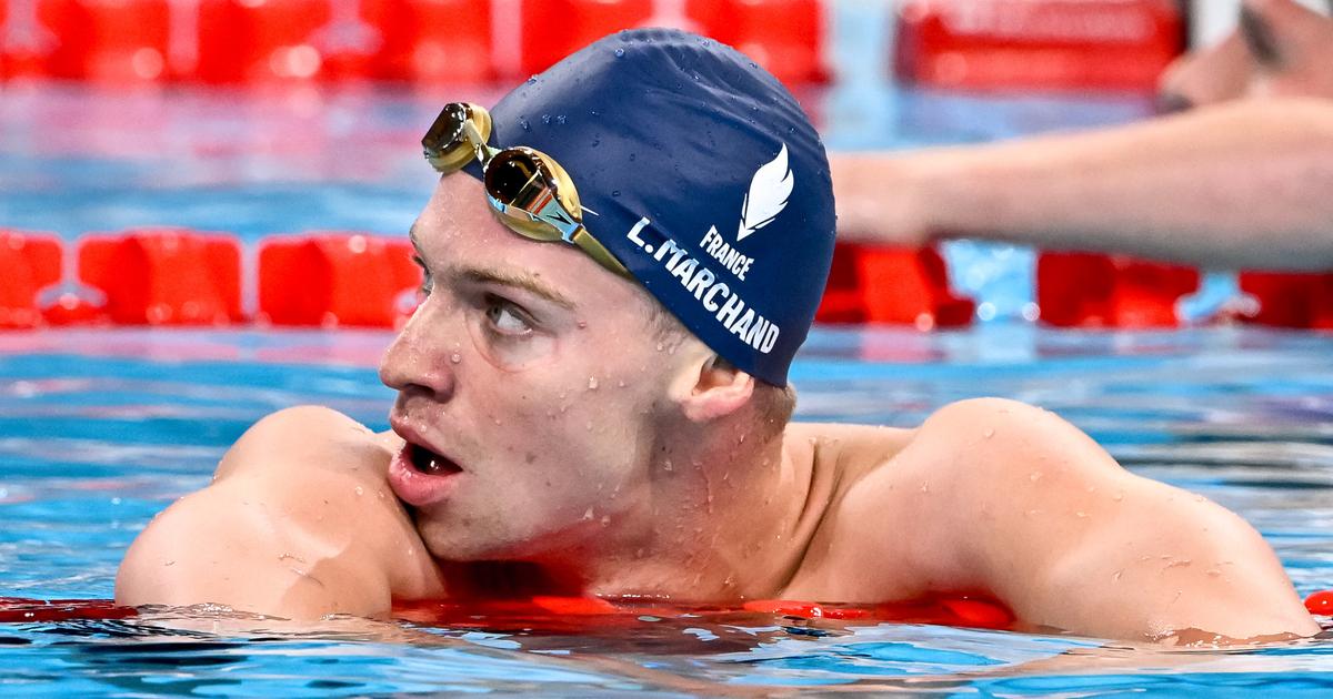 victoire et record de France du 400 m 4 nages pour Léon Marchand à Incheon