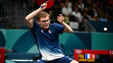 Alexis Lebrun passe le premier tour des Champions WTT à Montpellier