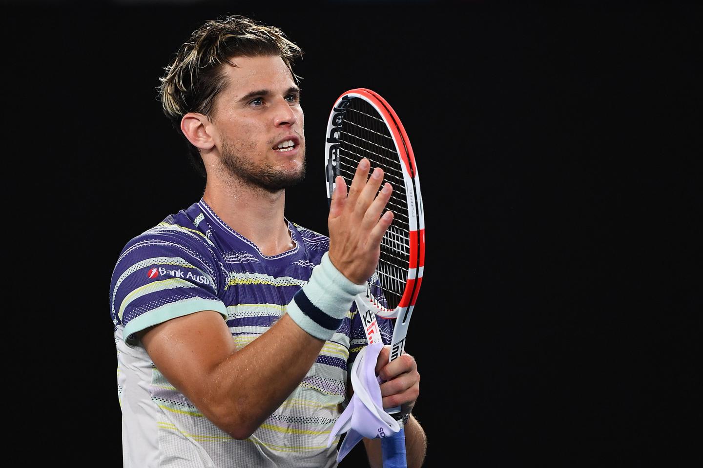 les derniers coups de raquette de Dominic Thiem, parmi les rares joueurs à avoir connu le « Big Four » du tennis