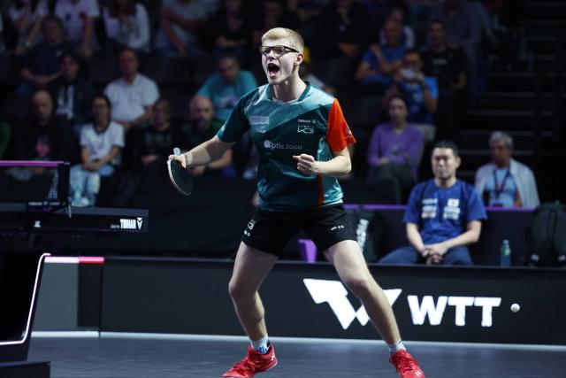 Félix Lebrun remporte les Champions WTT à Montpellier et entre, à 18 ans, dans l’histoire du tennis de table français