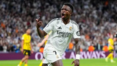 Mené 2-0, le Real Madrid bat Dortmund en Ligue des Champions grâce à un triplé de Vinicius