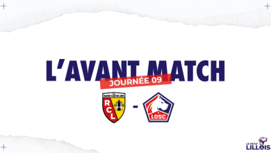 Ligue 1 – D9 : Informations d’avant-match pour le RC Lens – LOSC