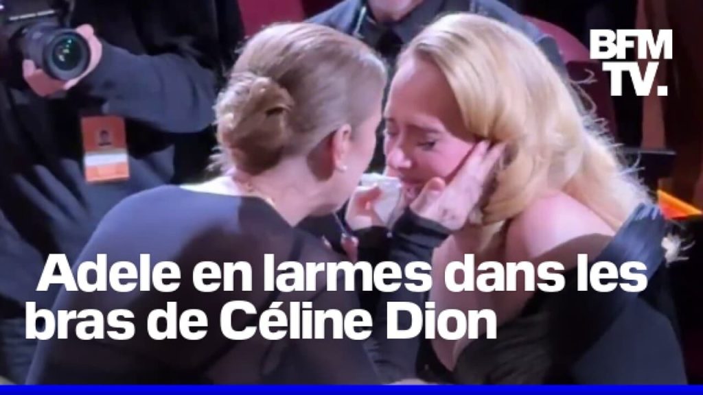 Adèle fond en larmes en découvrant Céline Dion parmi le public de son dernier concert à Las Vegas