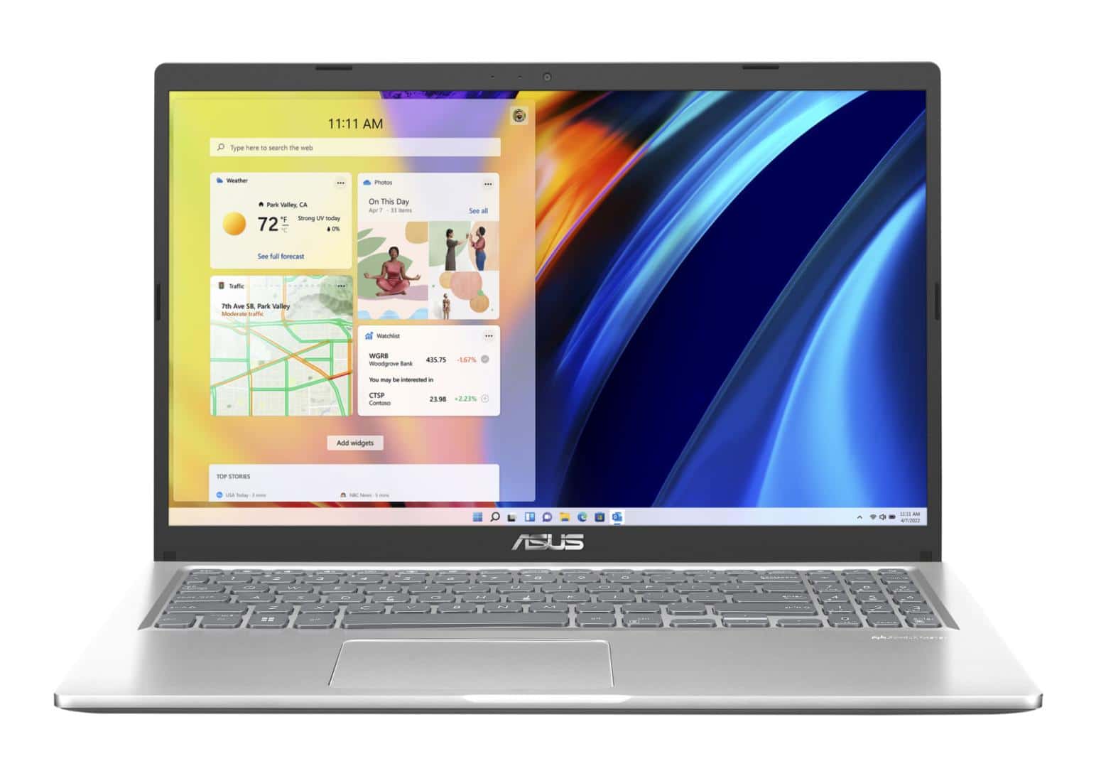 Promo 489€ Asus R1500EA-EJ4363W, ordinateur portable argent 15″ pas cher, fin et léger sous Intel Core i3 avec 16 Go de RAM et 512 Go SSD pour un usage courant