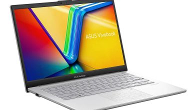 Asus VivoBook Go 14 S1404VA-NK462W + souris et sac à dos, Ultrabook Silver facile à transporter sous Intel Core i5 avec SSD 1 To et NumPad – LaptopSpirit