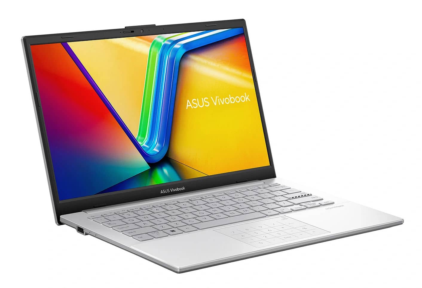 Asus VivoBook Go 14 S1404VA-NK462W + souris et sac à dos, Ultrabook Silver facile à transporter sous Intel Core i5 avec SSD 1 To et NumPad – LaptopSpirit