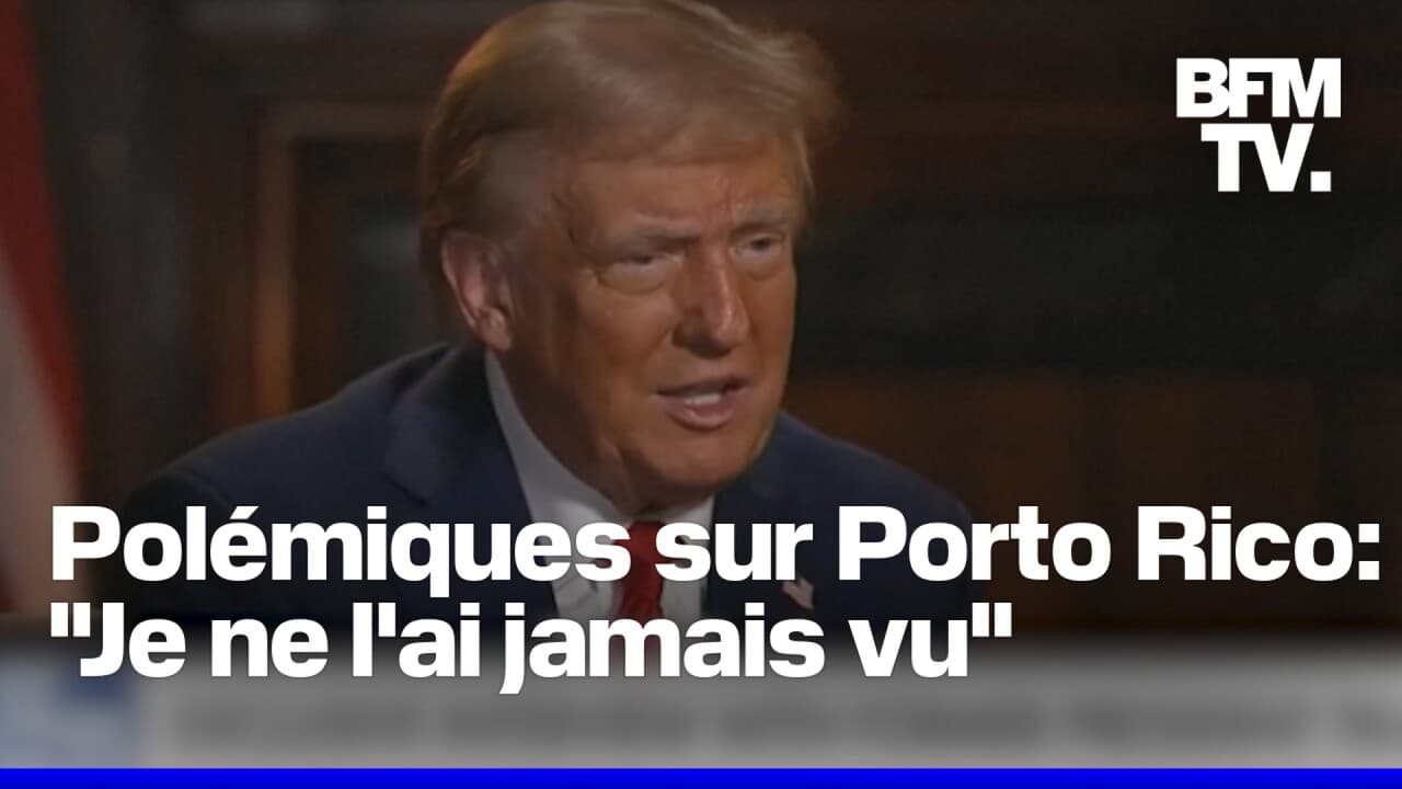 Donald Trump nie connaître Tony Hinchcliffe, comédien qui a tenu des propos racistes sur Porto Rico