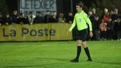 Letexier a arbitré un match de district et s’est bien amusé