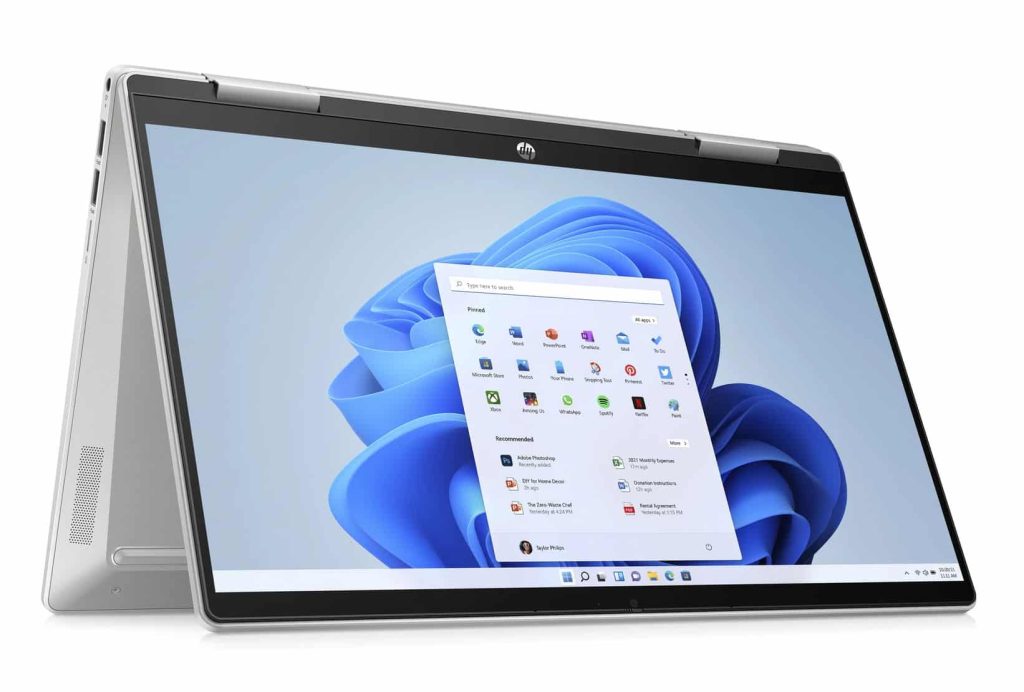 HP Pavilion x360 14-ek1035nf, tablette Ultrabook 2-en-1 14″ facile à transporter nomade 7 heures sous Intel Core i5 avec biométrie – LaptopSpirit