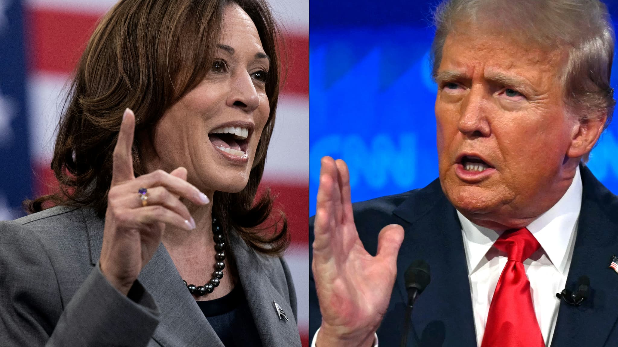 Kamala Harris qualifie Donald Trump de « fasciste » et l’accuse d’être une « menace pour la démocratie »