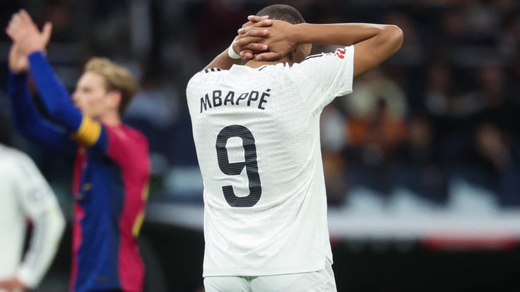 pourquoi Mbappé concentre les critiques en Espagne après son Clasico raté