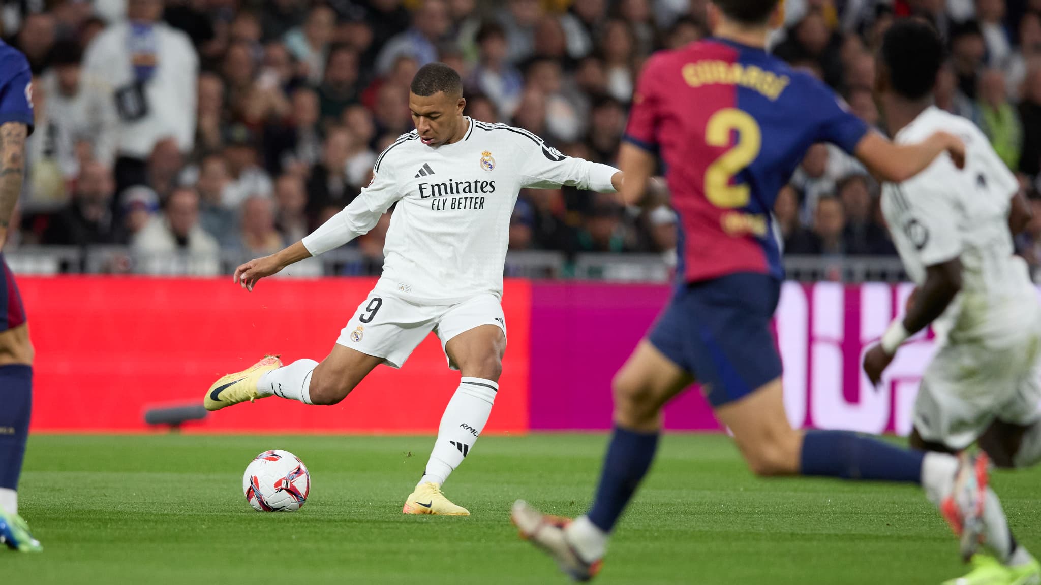 Mbappé privé d’ouverture du score pour hors-jeu, toujours pas de but au Clasico